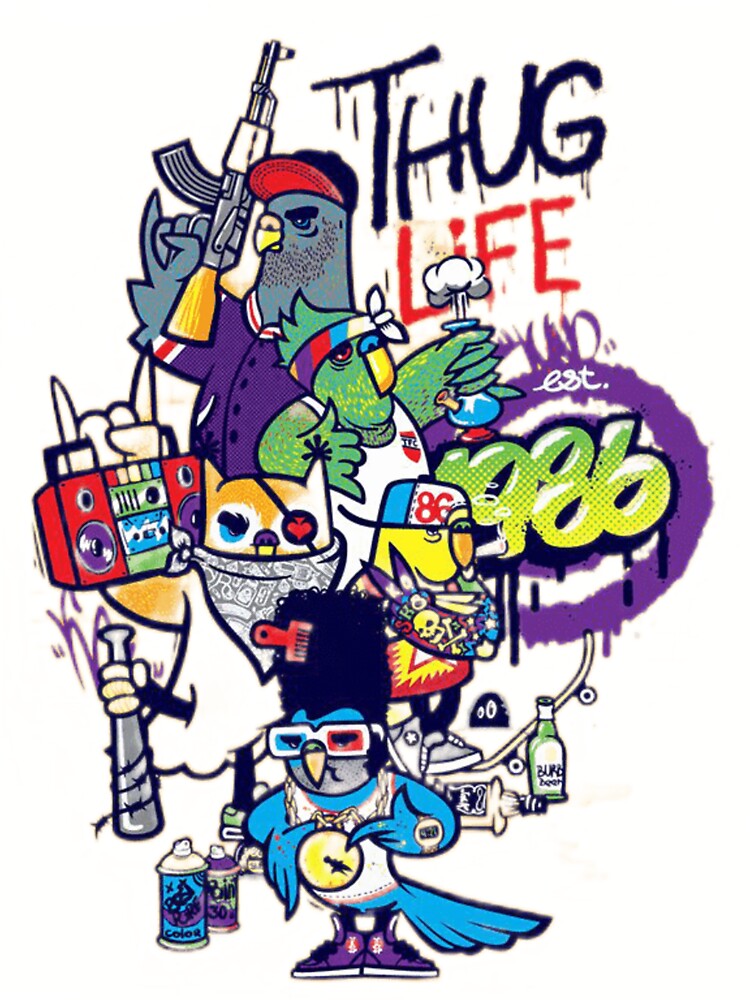 Bird got thug life by Vehiclestore