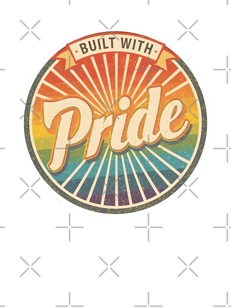 Retro Pride Energy Rainbow LGBTQ Statement by Pride_Prints