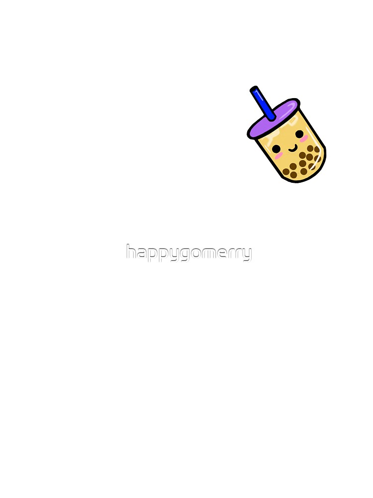cute bubble tea by happygomerry