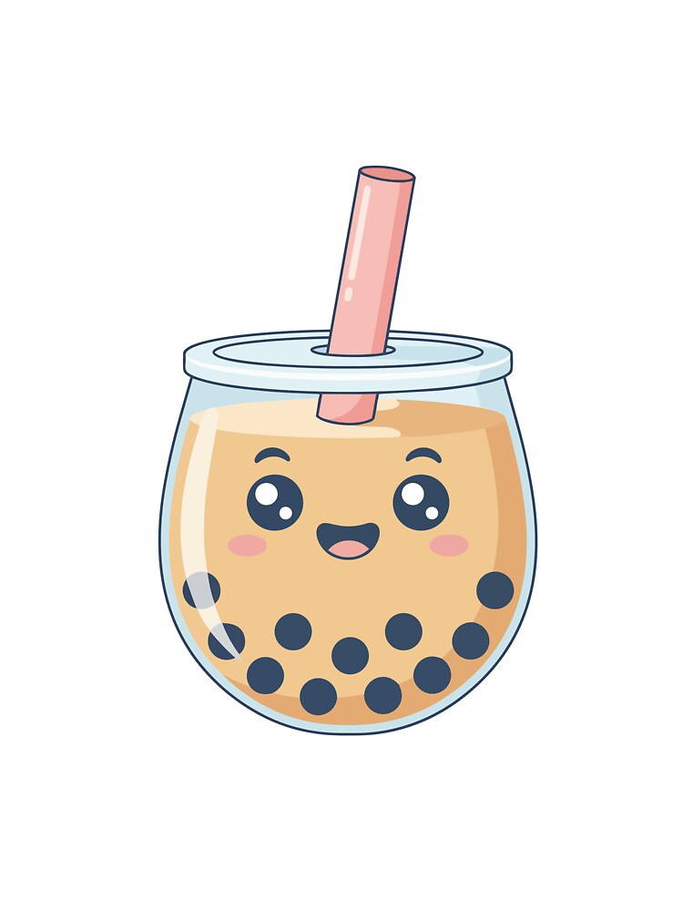 Cute Boba Tea by tigrootiger