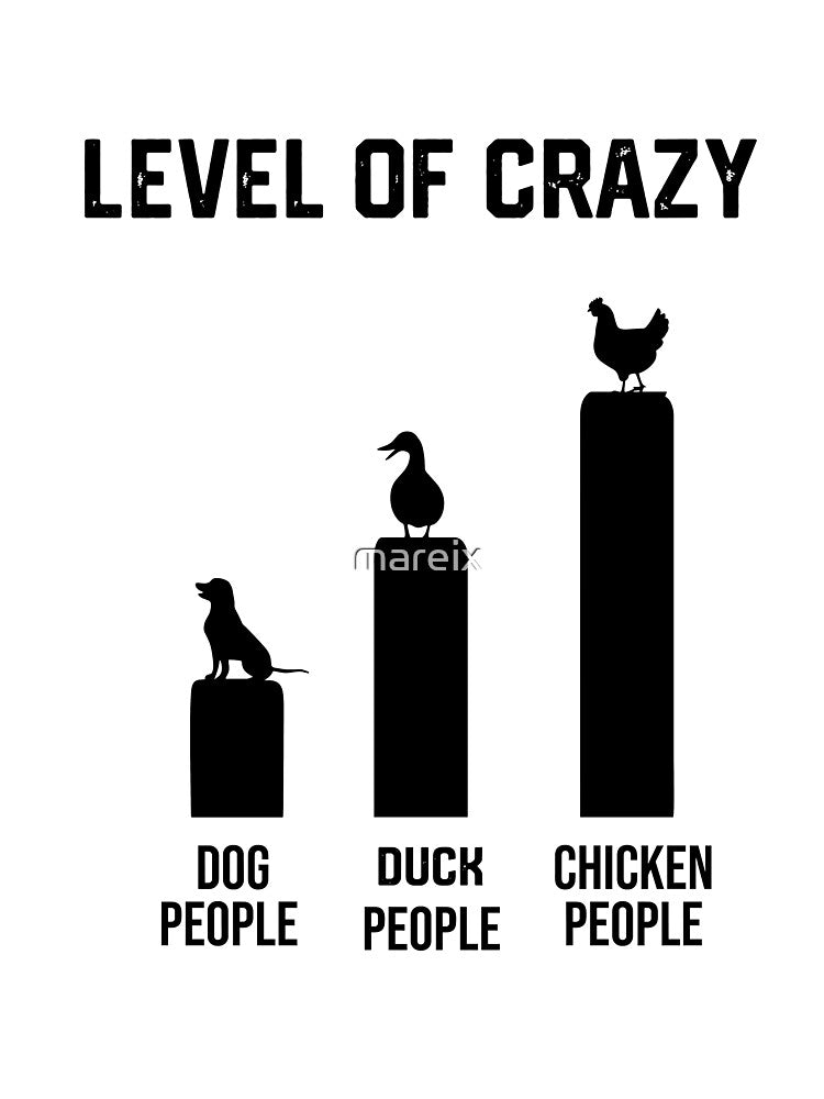 Funny Level of Crazy Chicken Lover by mareix