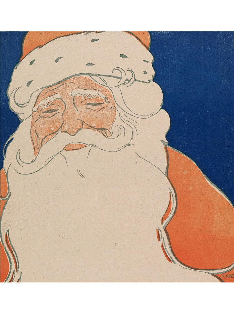 Vintage Santa Claus Illustration (1901) by John Church Co by Designedbysm