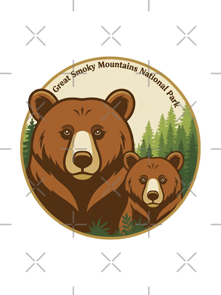 Smokey Mountain National Park Water Stream bears by Simsimah26Parks