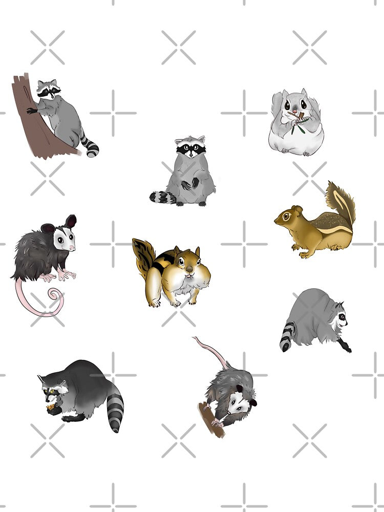 All The Wildlife Friends by strangerlace