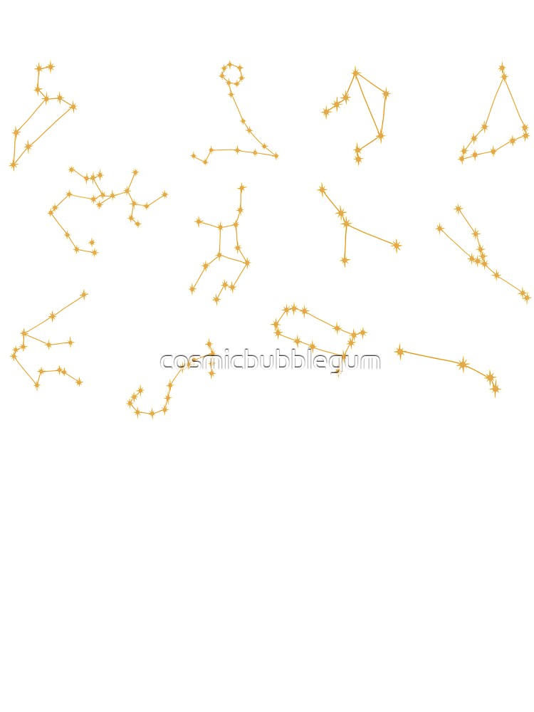 Gold Zodiac by cosmicbubblegum