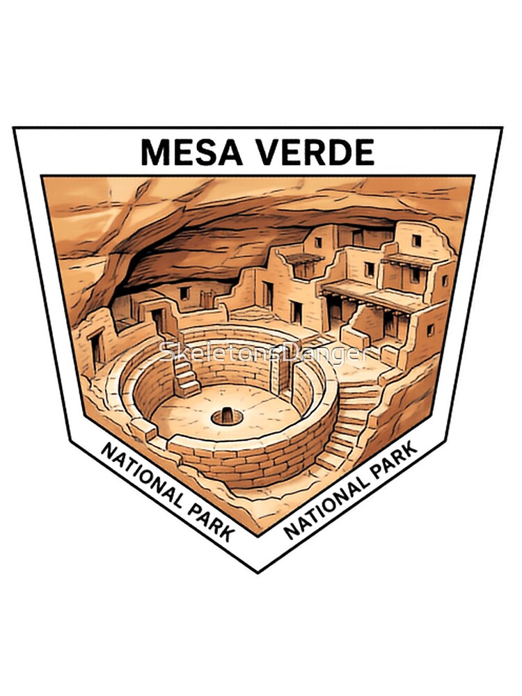 Mesa Verde National Park Pueblo History Mountain Hiking by SkeletonsDanger
