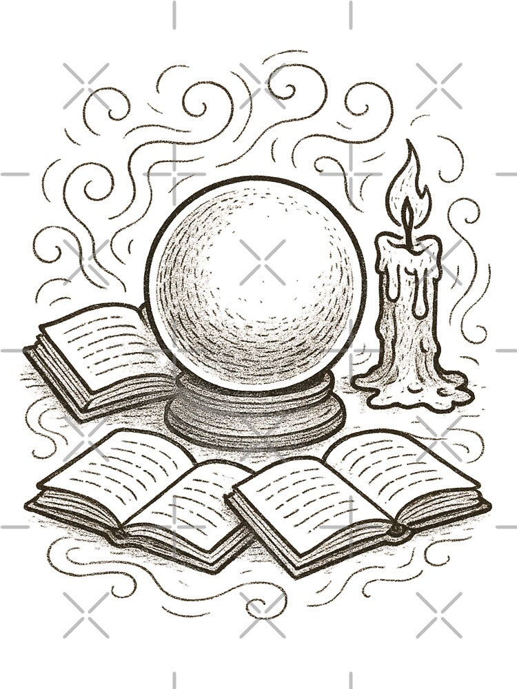 Dark Academia Antique Study Series – Vintage Ink Illustration Collection by holaitssher