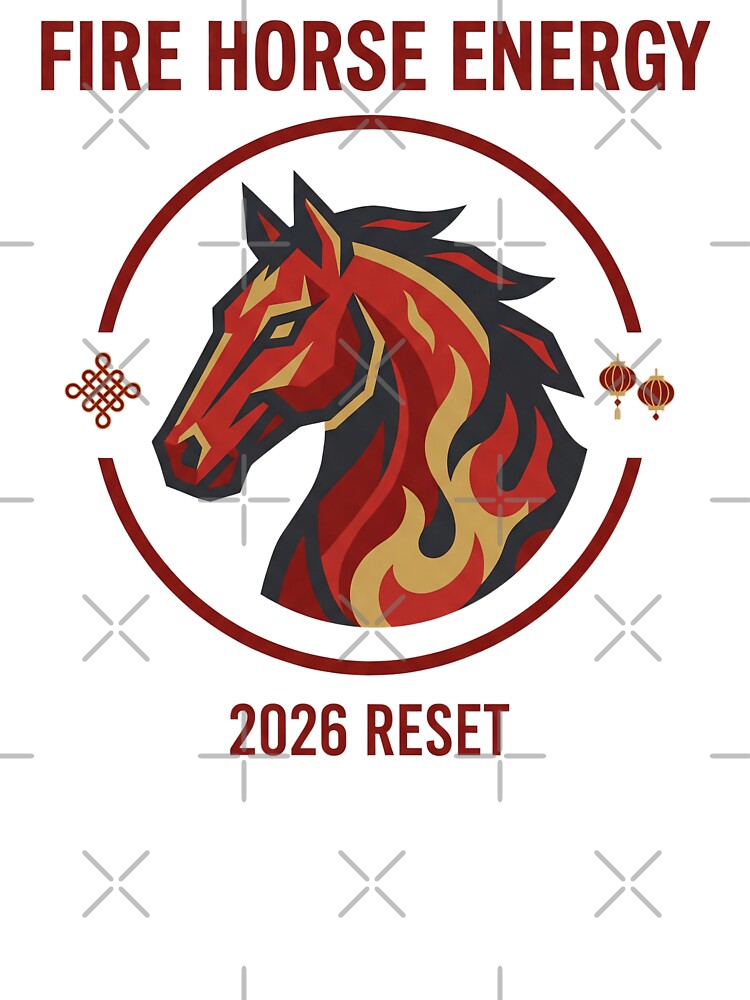 Fire Horse Energy 2026 Lunar New Year Motivation Shirt by IM Hunter