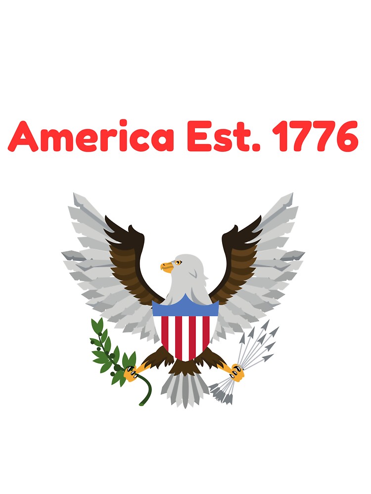 Vintage American Eagle 4th of July by TheQuoteStudio