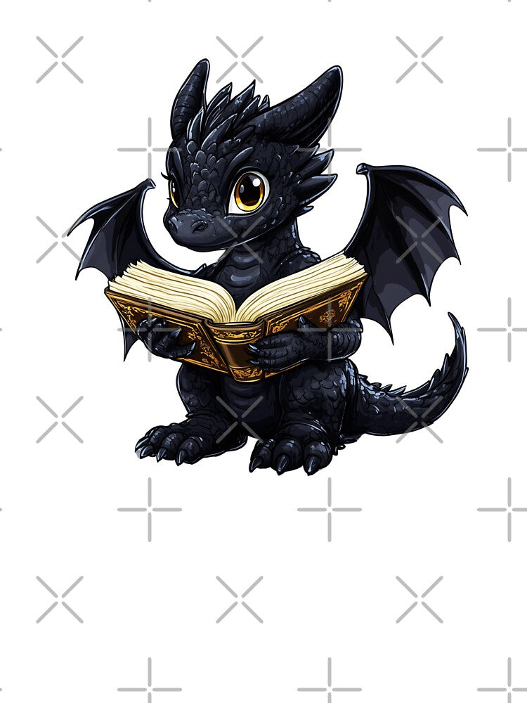 Black Dragon Reading by TheAnimalZ00