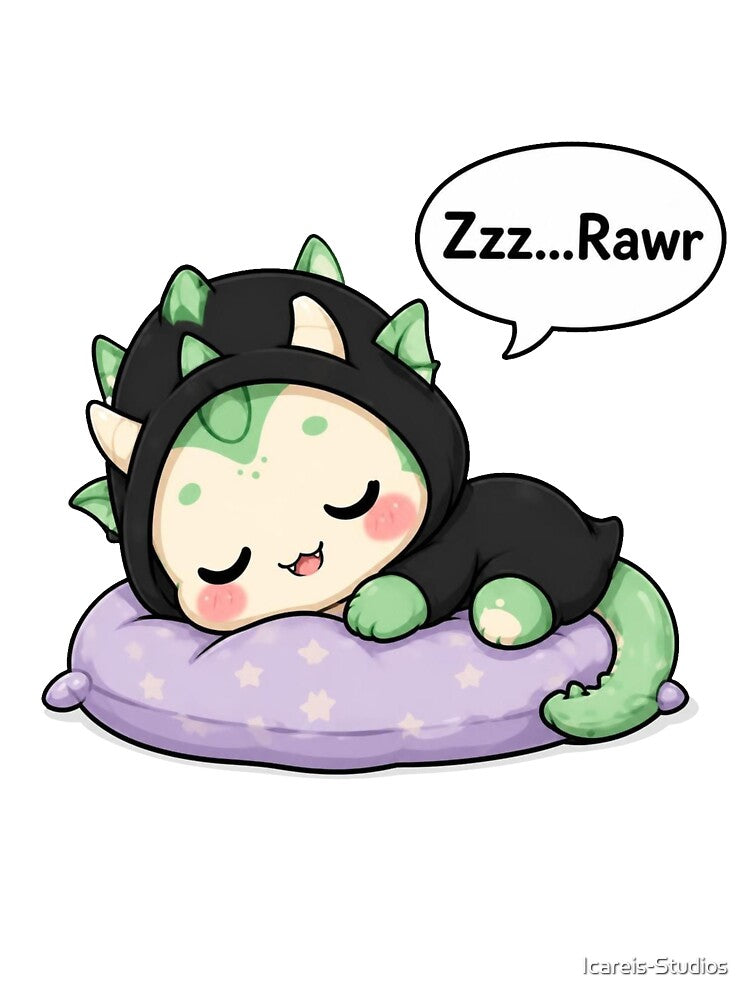 Tiny Dragon Sleeping by Icareis-Studios