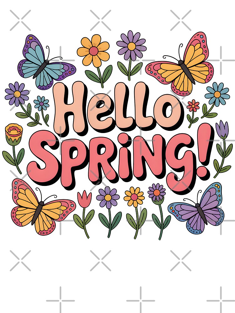 Hello Spring – Fresh Seasonal Design by Jollys-ArtShop