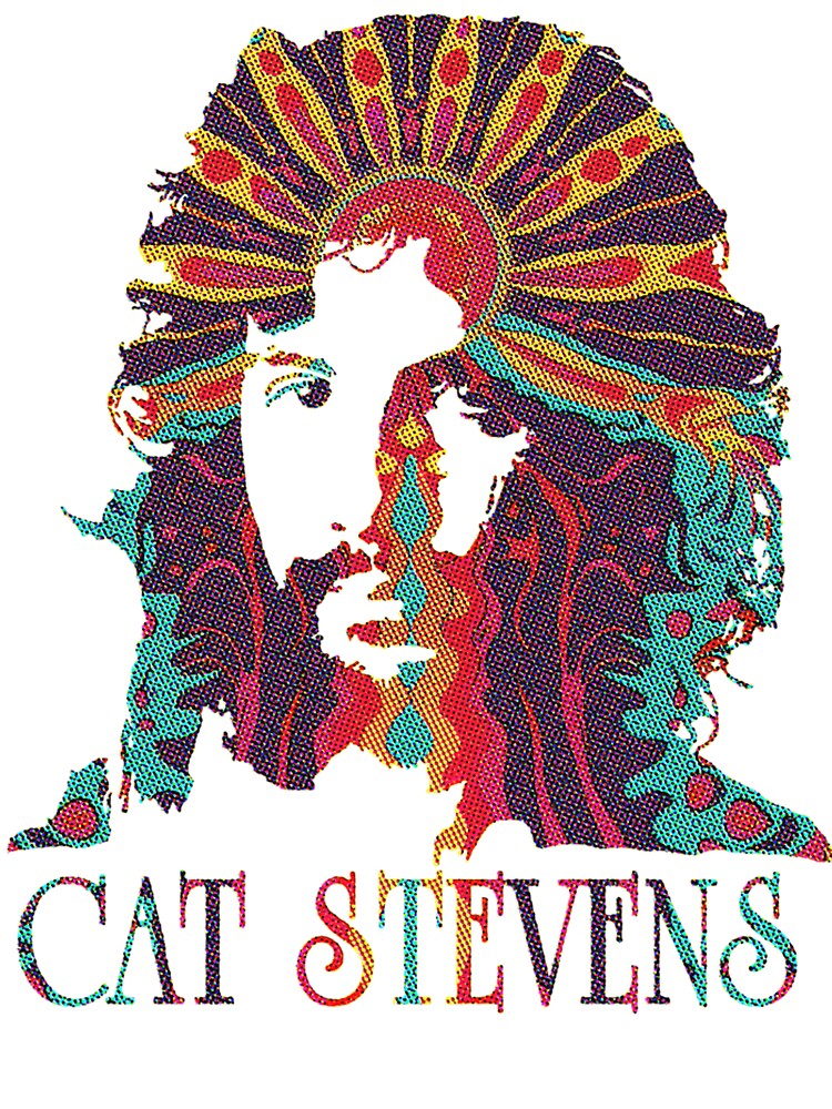 Cat Stevens Psychedelic Graphic by BradyMinnick64