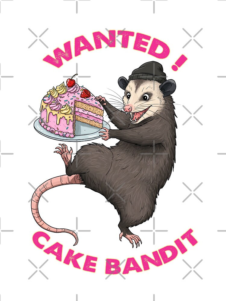 Opossum Wanted cake bandit Opossum by TeeARTHY