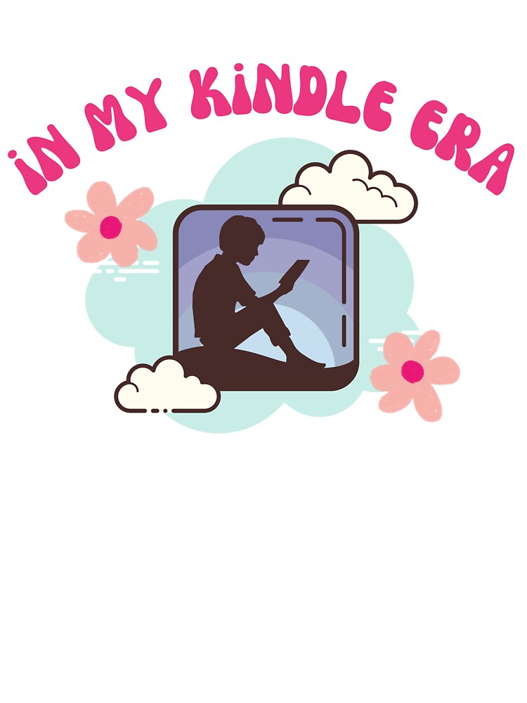 I'm In My Kindle Era Kindle Book Reading Pastel by pymony