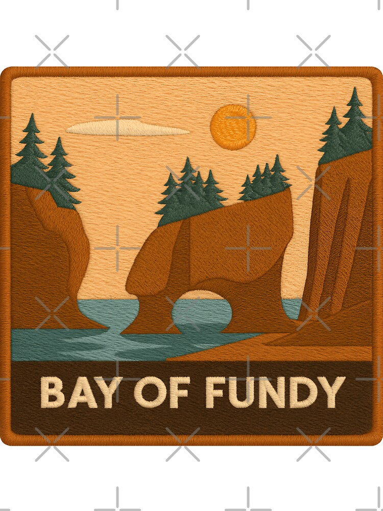 Bay of Fundy Canada – Fundy National Park New Brunswick Vintage Look by SimsimahLaughs