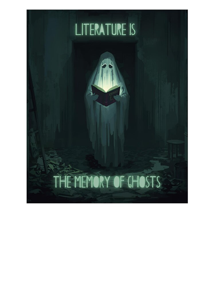 "Literature is the memory of ghosts" by Filologica
