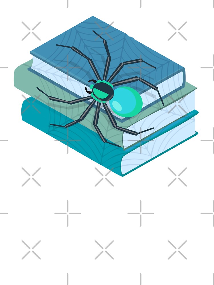 book with spider by jazzydevil
