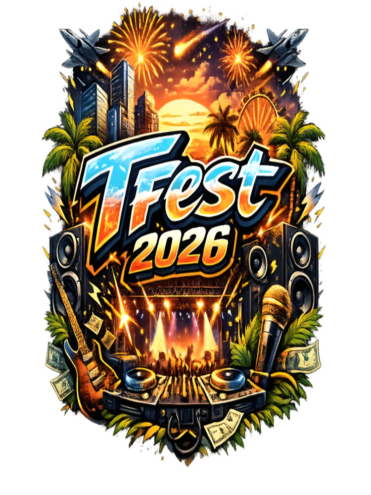 TFest 2026 Ultimate Music Festival Vibes by CatLovers Studio
