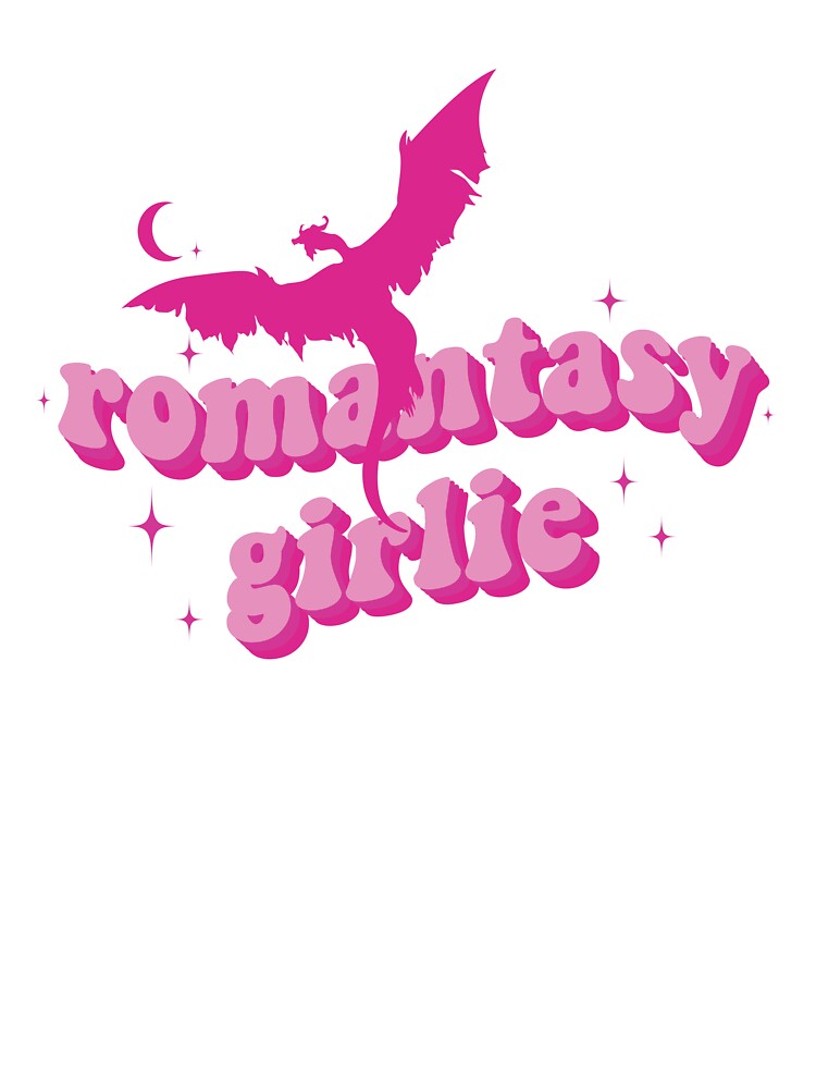 Romantasy Girlie Sticker For Book Lovers, Sticker For Laptop, For Water Bottle, Bookish Stickers For Kindle by SouQ-Art