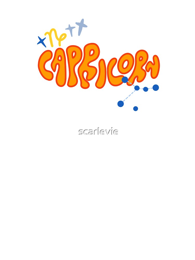capricon zodiac design by scarlevie