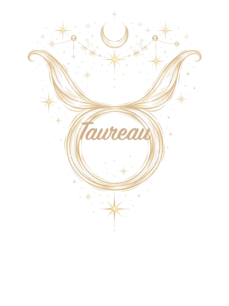 Taurus Sign: Minimalist Gold by orely14