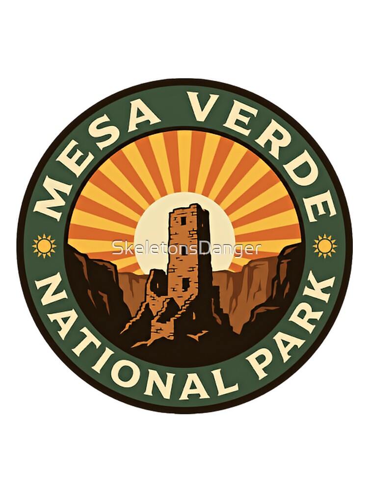 Mesa Verde Colorado National Park Cliff Dwellings Hiking by SkeletonsDanger