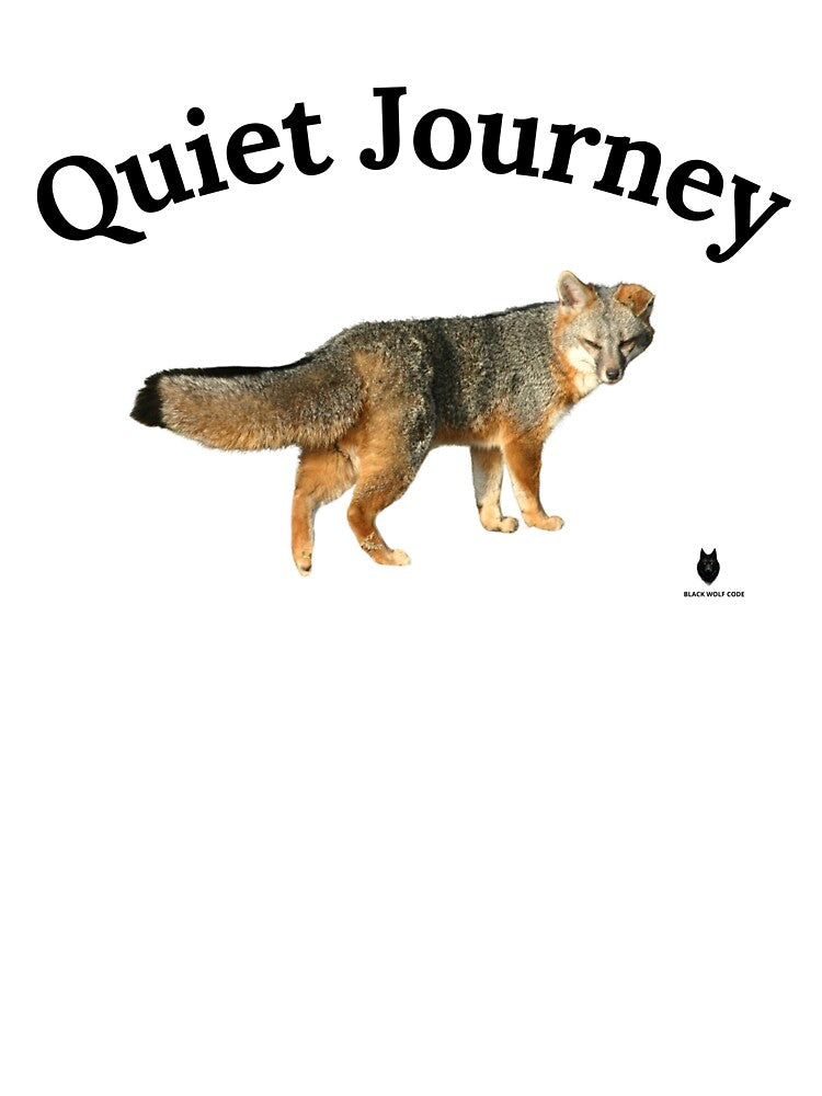 Quiet Journey | Realistic Gray Fox by Bwolf1956