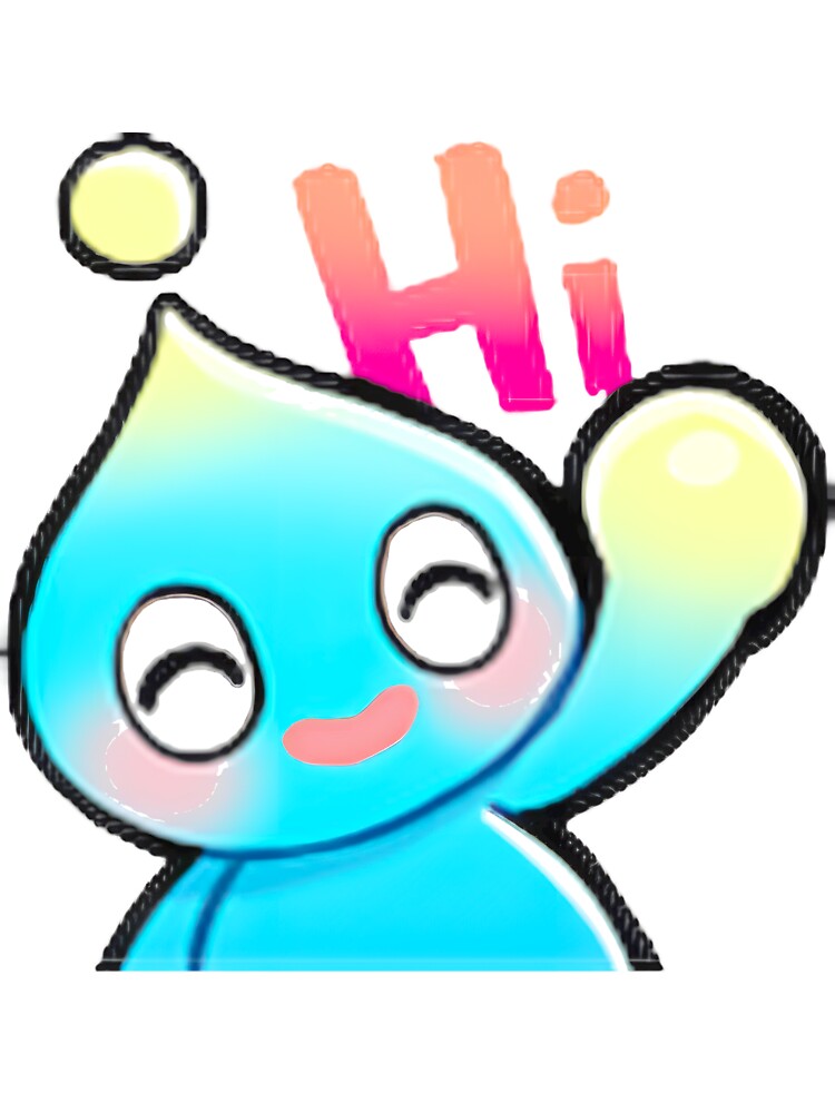 Chao Says Hi Cute Kawaii Axolotl Design - Funny Axolotl Lover Gift ⭐⭐⭐⭐⭐ by Sotiris Papadimas