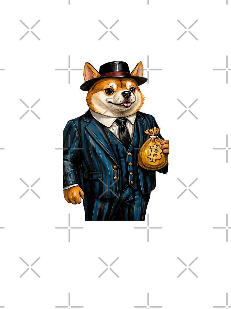 Shiba Inu - The Bitcoin Mobster by DigitaledbyTailor