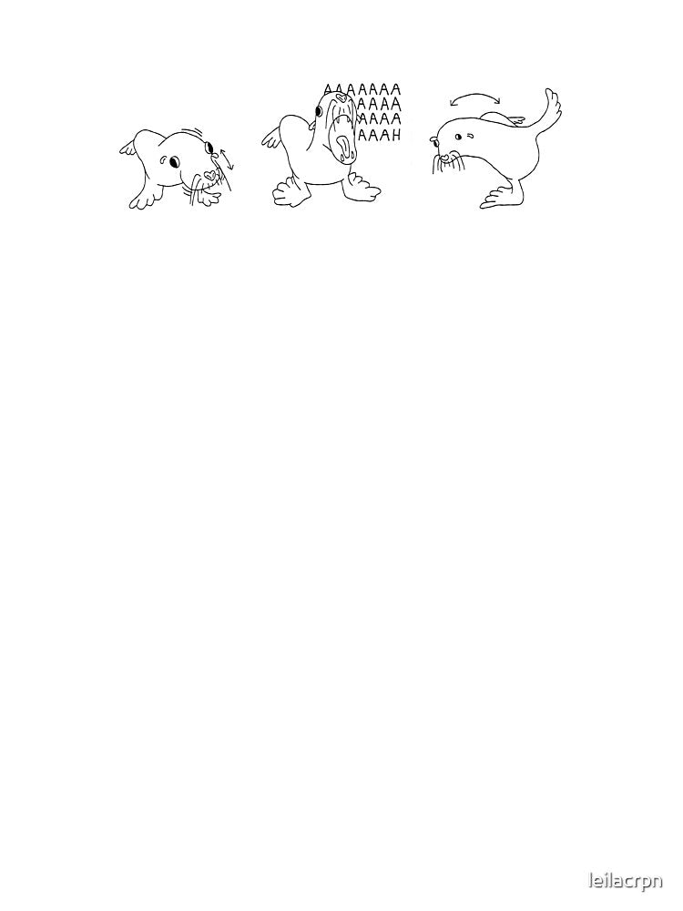 Dancing Sea lion brainrot meme seal by Leila & the stars