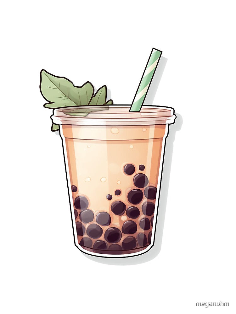 Mint Bubble Tea by meganohm