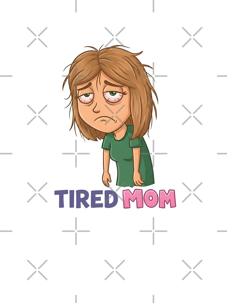 Tired Mom by Murvel-Ink