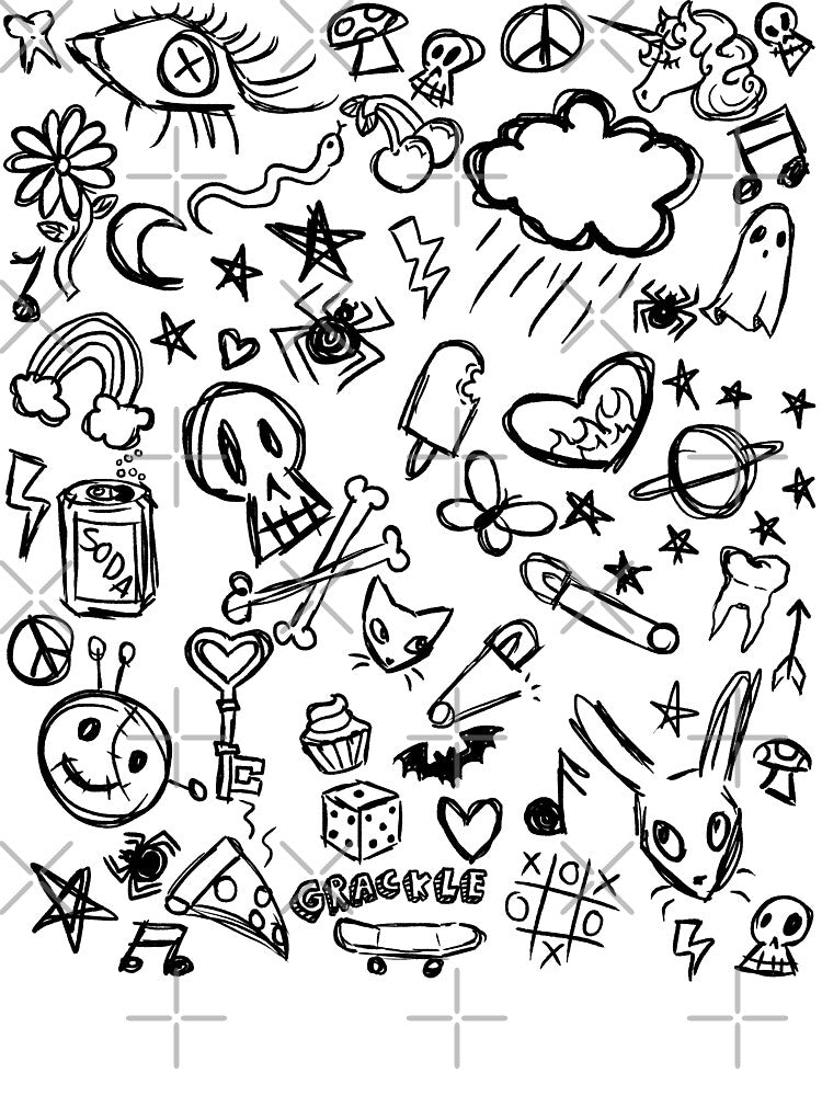 Notebook Doodles by JanGrackle