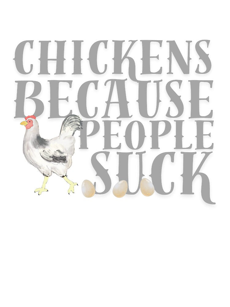 Chickens cuz people suck by TaraPen
