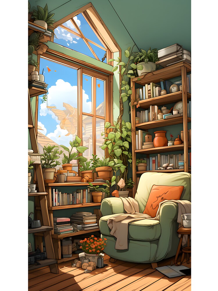 Cozy Reading Corner by aurahealing