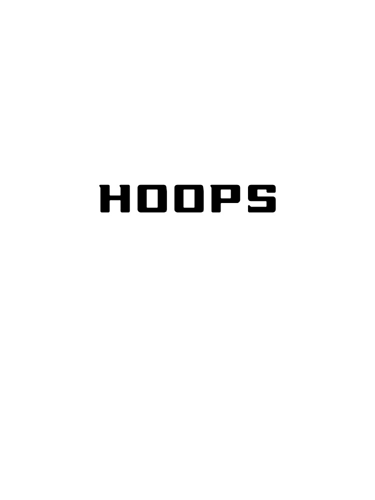 HOOPS – Basketball Tee | Uncle Jichuan by Uncle-Jichuan