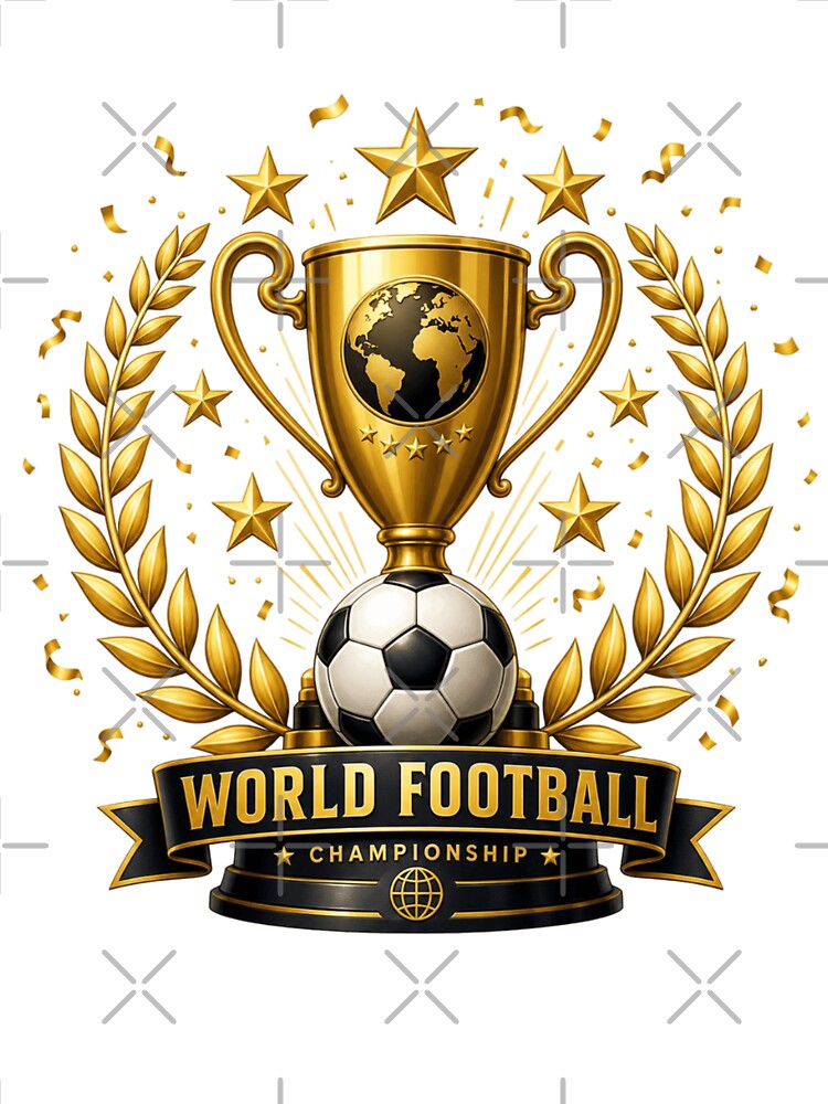 World Football Championship 2026 USA Canada Mexico by Thread&Fable