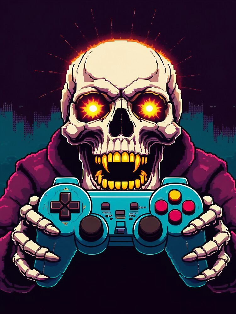 Skull Gamer by DzessiK