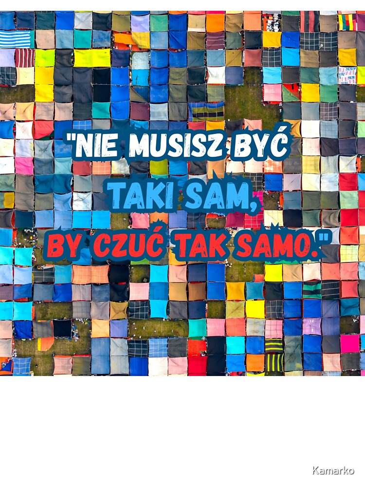 Mozaika Empatii – Nie musisz być taki sam by Kamarko