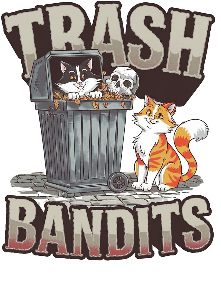 Trash cat - Trash bandit - Trash life - Trash talker by JansenGS