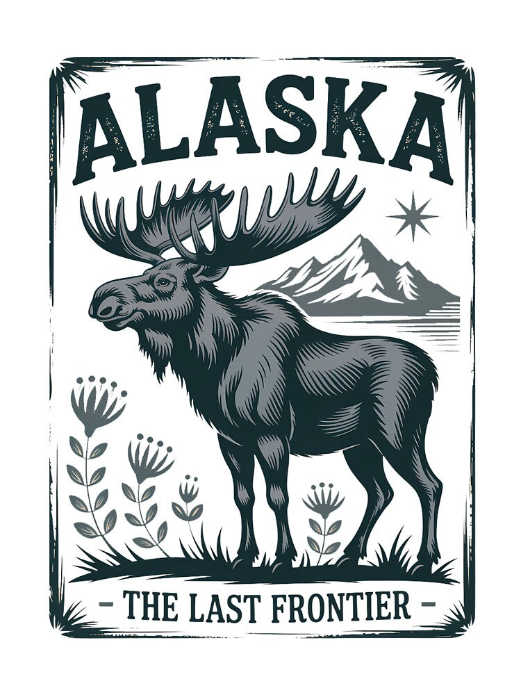 Alaska The Last Frontier Nature Graphic by Moon-Ape