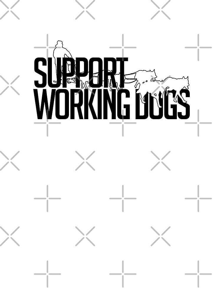 Support Working Dogs - Sled Dogs by dogemporium