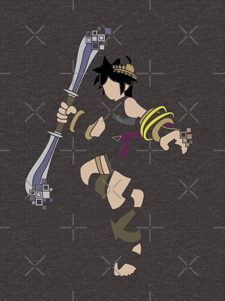 Pixel Silhouette: Dark Pit by innergeekdesign