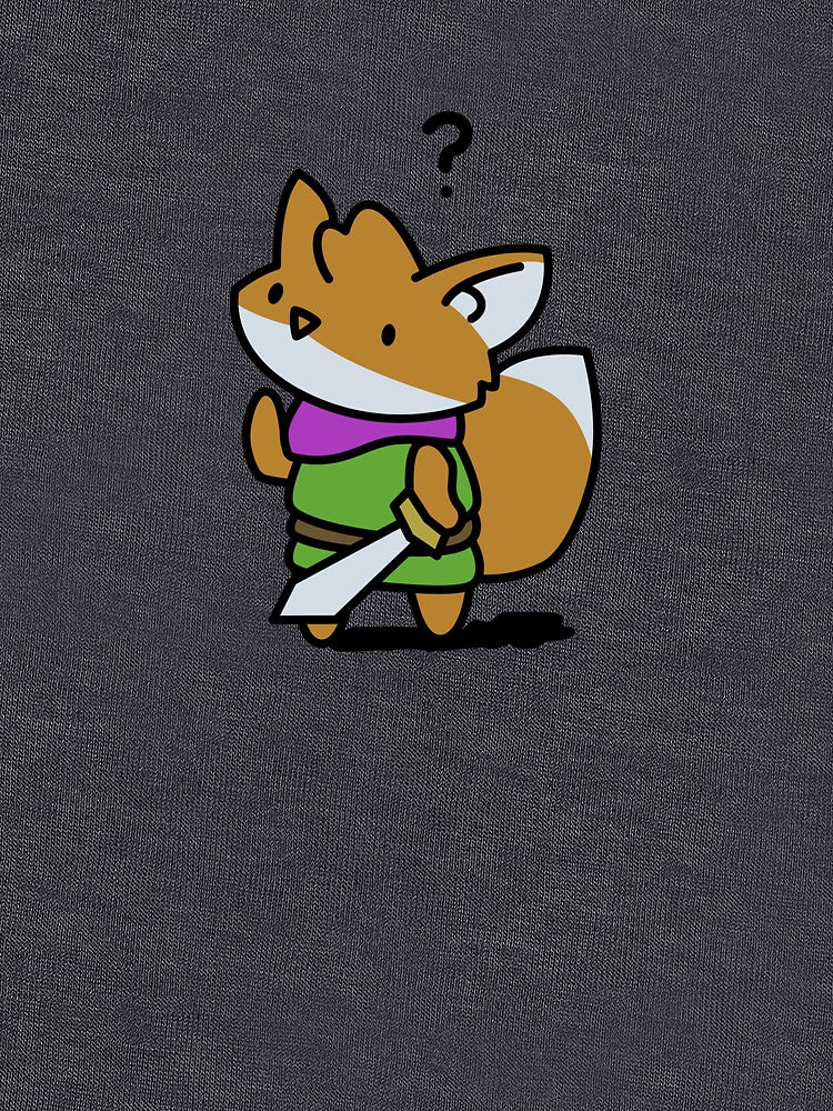 Tunic Fox Pondering by Abysswalker64