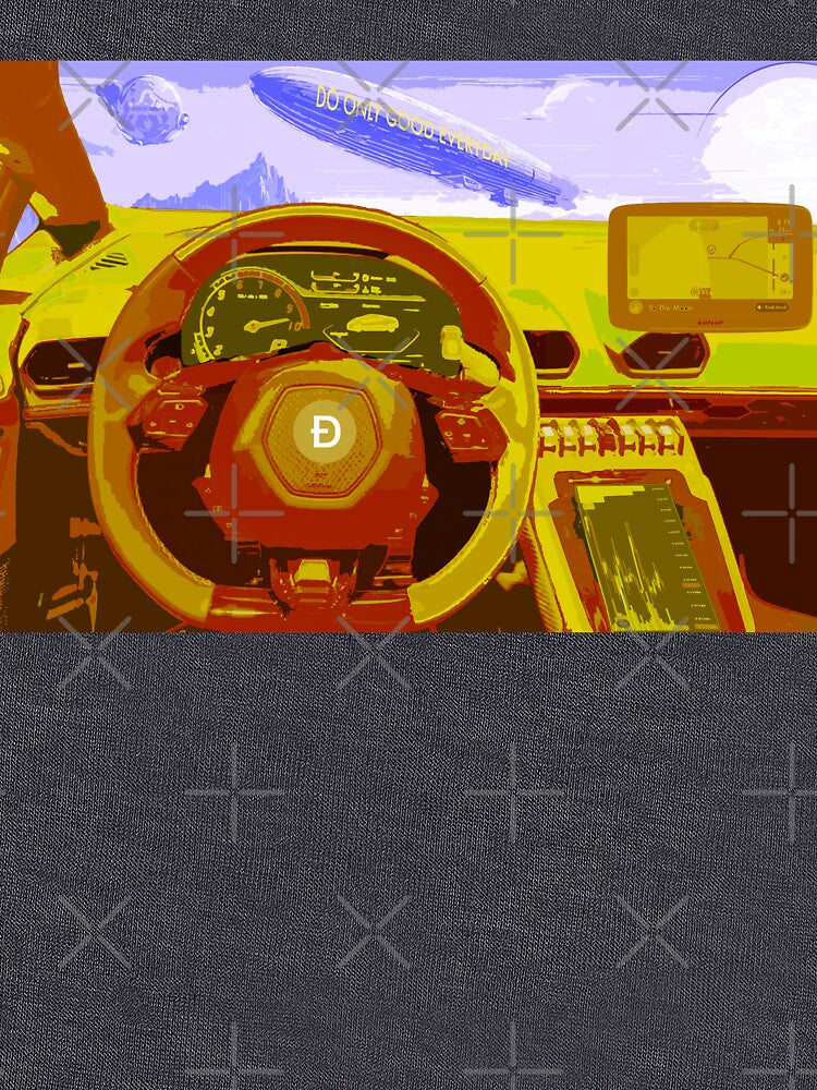 Dogecoin Lambo by LionBrew