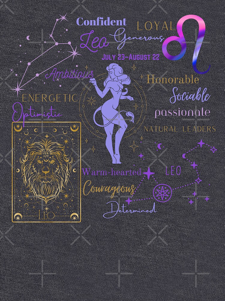 Dark Academia Astrology Star Constellation Horoscope Zodiac Sign Leo by LEILA ART SPACE