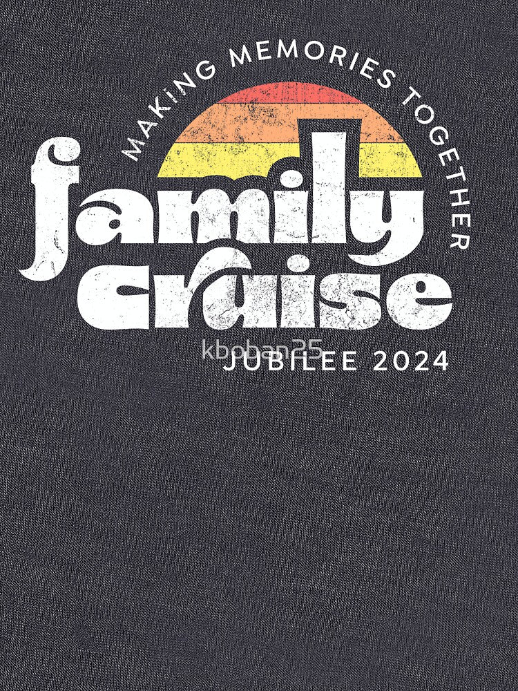 Carnival Jubilee Family Cruise 2024 Summer Vacation Matching Family Group T-Shirt Kids T-Shirt by kboban25