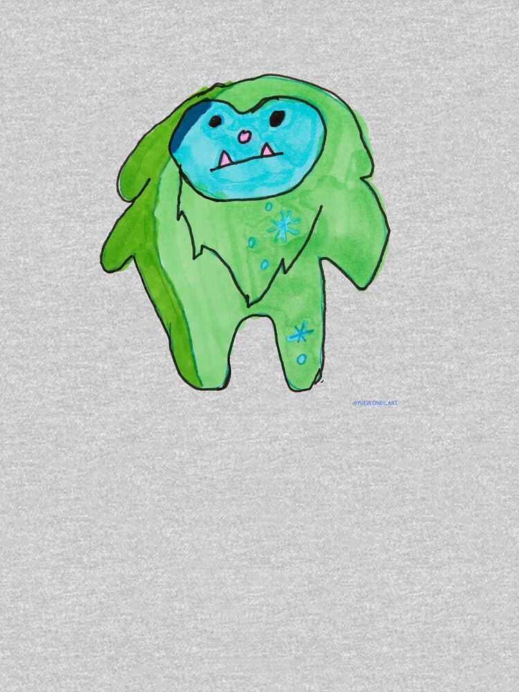 Cute Yeti by yulia.oneil.art