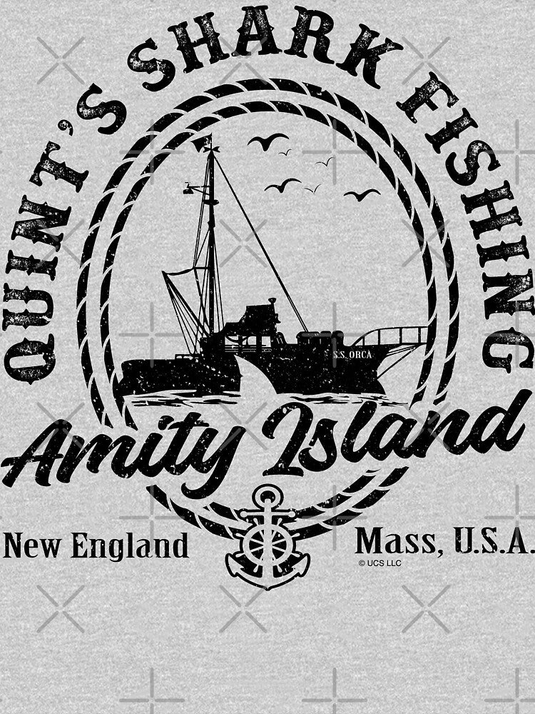Quint's Shark Fishing (Universal © UCS LLC) Lts by Alema Art